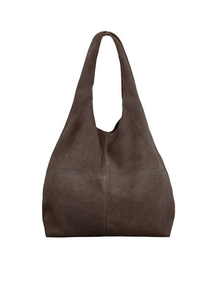 Dalliea ruskindsskuldertasker - Hot Fudge Brown